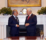 Pence, Abdullah Talk Terrorist Sanctuaries & Election Preparations